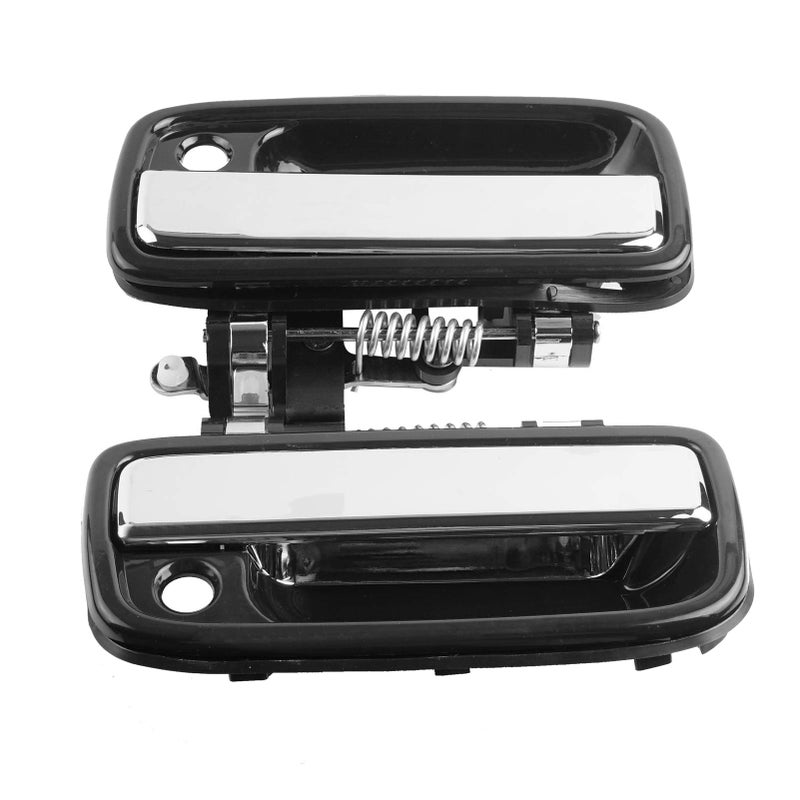 NPAUTO Exterior Front Door Handle Replacement for Toyota Tacoma 1995 1996 1997 1998 1999 2000 2001 2002 2003 2004, Hilux 04-12, Outside Left Driver and Right Passenger Side, 69220-35030 69210-35030, Chrome - Image 5